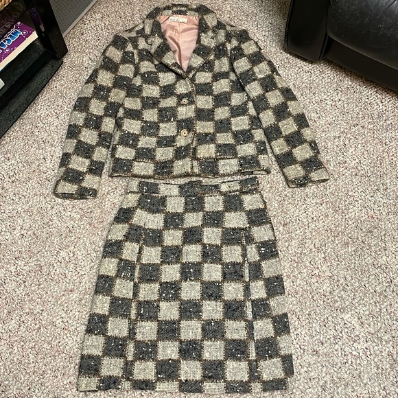 Lanvin Dresses & Skirts - Vintage 40s LANVIN wool suit